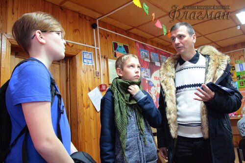 Делегация отряда на осенних каникулах в ДОЛ Буревестник